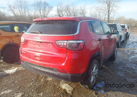 2023 Jeep Compass Sport 4X4 z USA, uszkodzony, nr VIN 3C4NJDAN9PT536236